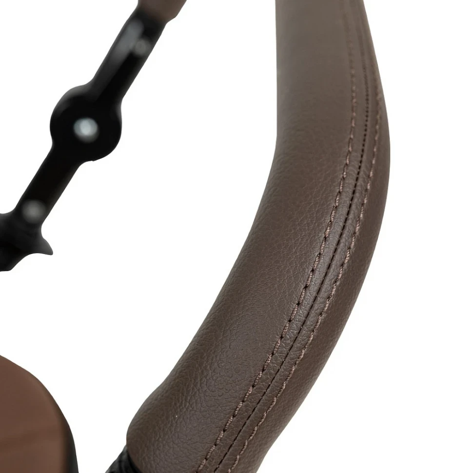 Детская коляска люлька Roan Bass Next Classic d14 2.0 1 в 1 BSNC/101/1 Mocha Mousse/Black/руч.Cappuccino