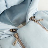 Конверт зимний Lappetti Classic с ручками К3034н 01 серо-голубой
