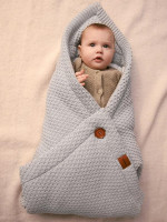 Конверт детский Loomknits Universal Демисезон W013N светло-серый