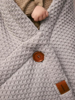 Конверт детский Loomknits Universal Демисезон W013N светло-серый