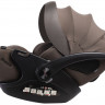 Детская коляска Peppy Monaco Plus 4 в 1 с автокреслом Verona Brown и базой Cream (кремовый), рама бежевая