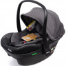 Детская коляска Peppy Monaco Plus 4 в 1 с автокреслом Jovikids Aria Black и базой Mint (мятный), рама черная