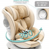Автокресло AmaroBaby Champion Isofix бежевый