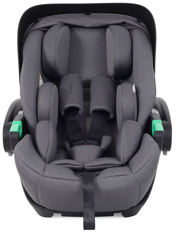 Детская коляска Rant Teo Soft 3 в 1 с автокреслом Evomax Grey Graphite