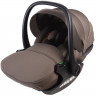 Детская коляска Peppy Soho 4 в 1 с автокреслом Verona Brown и базой Taupe (бежевый), рама серо-бежевый