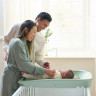 Подложка Tutti Bambini Cushi пеленальная на жестком основании Leaf Green