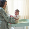 Подложка Tutti Bambini Cushi пеленальная на жестком основании Leaf Green