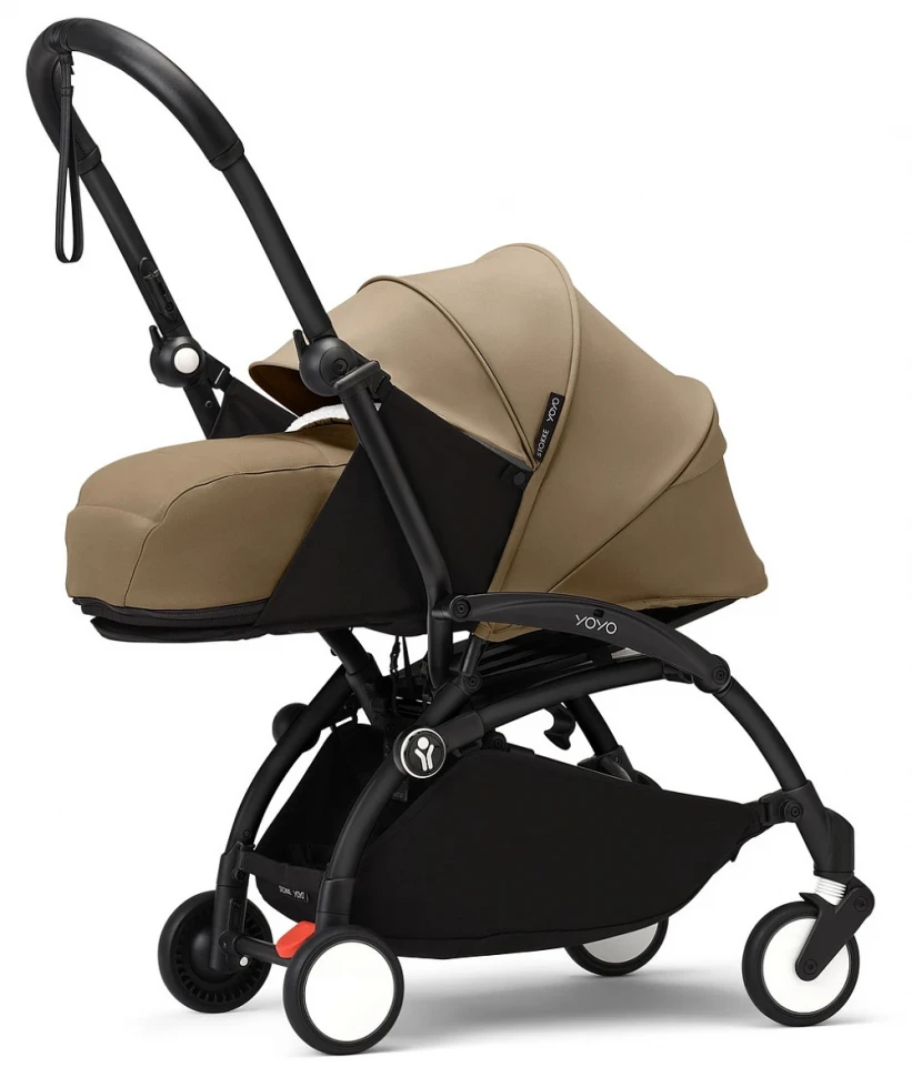 Коляска для новорожденных Stokke YOYO3 Newborn Pack 0+ рама чёрная Black Toffee Коляска для новорожденных Stokke YOYO3 Newborn Pack 0+ рама чёрная Black Toffee