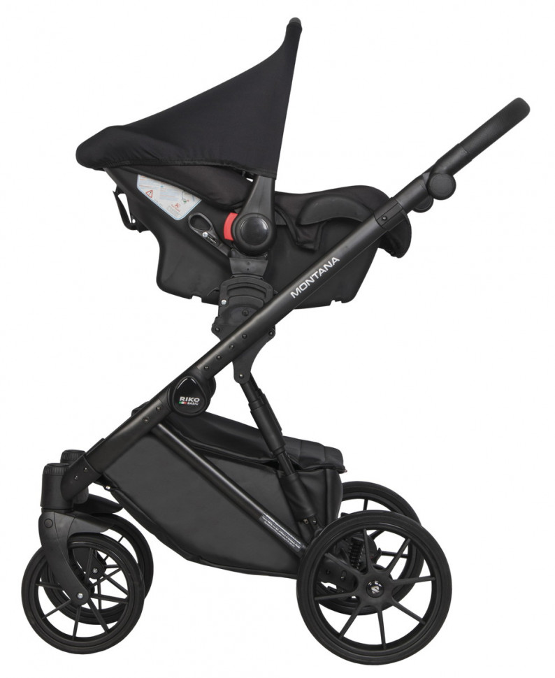 Детская коляска Riko Basic Montana Ecco 3 в 1 23 Grey