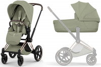 Коляска Cybex Priam V Rosegold Style Collection 2 в 1 Sage Green