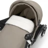 Коляска для новорожденных Stokke YOYO3 Newborn Pack 0+ рама белая White Taupe Коляска для новорожденных Stokke YOYO3 Newborn Pack 0+ рама белая White Taupe