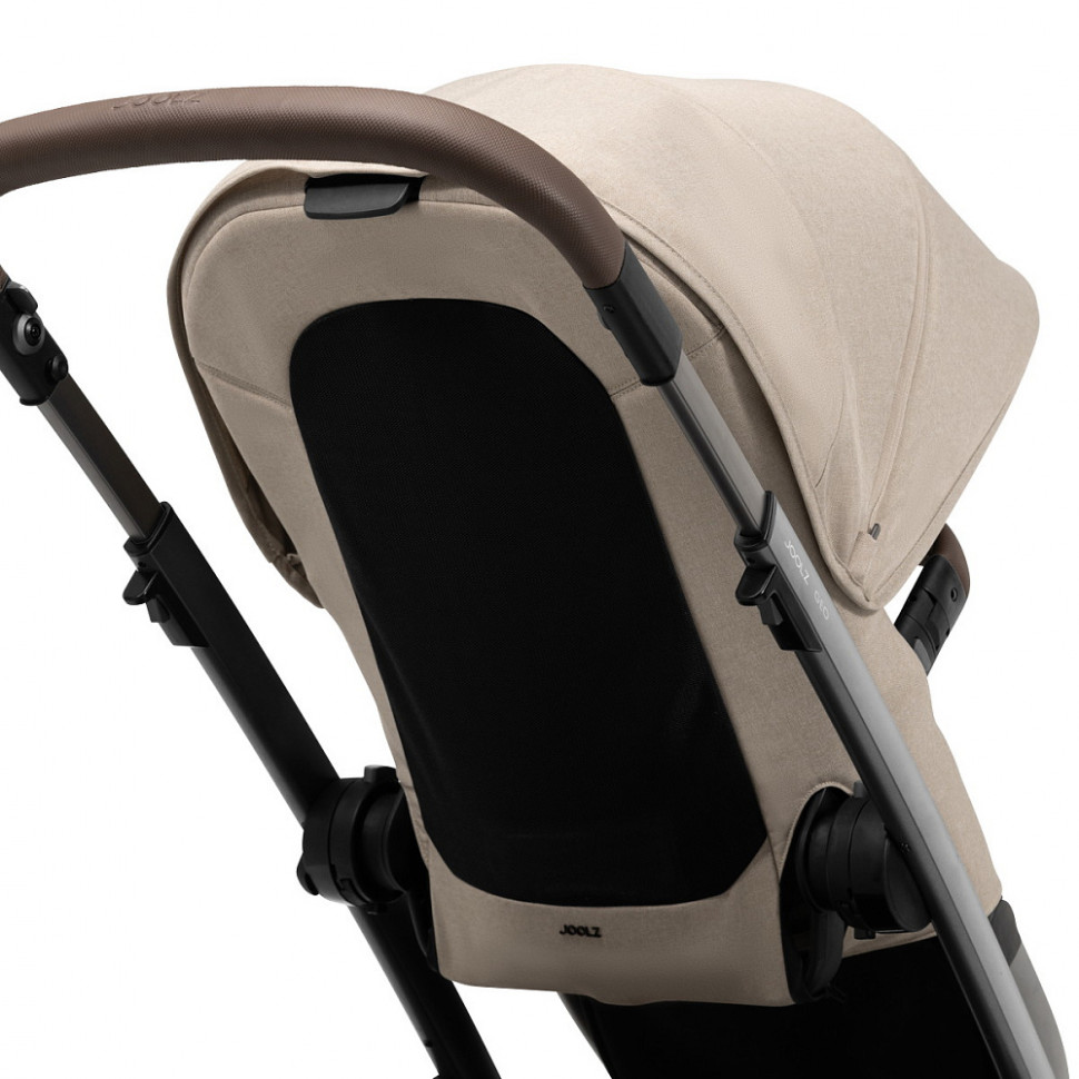 Детская коляска 4 в 1 Joolz Geo5 и автокресло Baby-Safe Core Frost Grey и база Vario Base 5Z без адаптеров Sandy Taupe