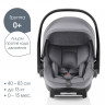 Детская коляска 4 в 1 Joolz Geo5 и автокресло Baby-Safe Core Frost Grey и база Vario Base 5Z без адаптеров Sandy Taupe