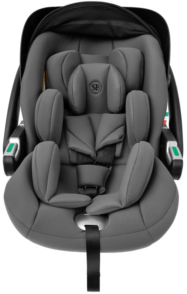 Коляска 3 в 1 Sweet Baby Rocco Air + автокресло Premier Grey Black (Air)