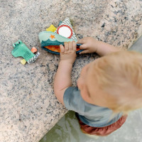 Игрушка для ванны Fehn Лодка и пальчиковая игрушка Крокодил