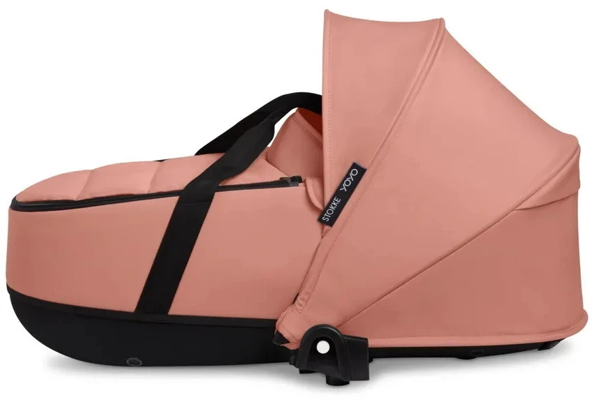 Коляска для новорожденных Stokke YOYO3 Newborn Shell 0+ рама белая White Ginger Коляска для новорожденных Stokke YOYO3 Newborn Shell 0+ рама белая White Ginger