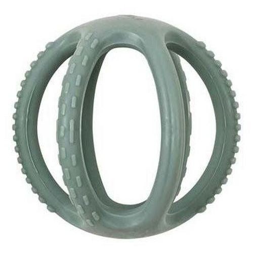 Прорезыватель Nattou Lapidou силикон 2 ШАРА mint + green grass 879064