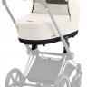 Коляска Cybex Priam IV Rosegold complete Cloud G3 Almond Beige 3 в 1 Off White