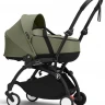 Коляска для новорожденных Stokke YOYO3 Newborn Shell 0+ рама чёрная Black Olive Коляска для новорожденных Stokke YOYO3 Newborn Shell 0+ рама чёрная Black Olive