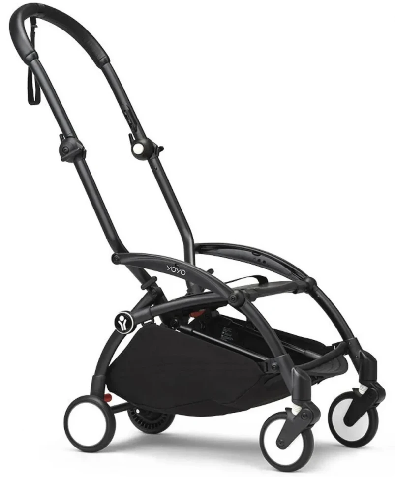 Коляска для новорожденных Stokke YOYO3 Newborn Shell 0+ рама чёрная Black Olive Коляска для новорожденных Stokke YOYO3 Newborn Shell 0+ рама чёрная Black Olive