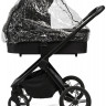 Детская коляска Peppy Monaco Plus 4 в 1 с автокреслом Jovikids Aria Black и базой Black (черный), рама черная