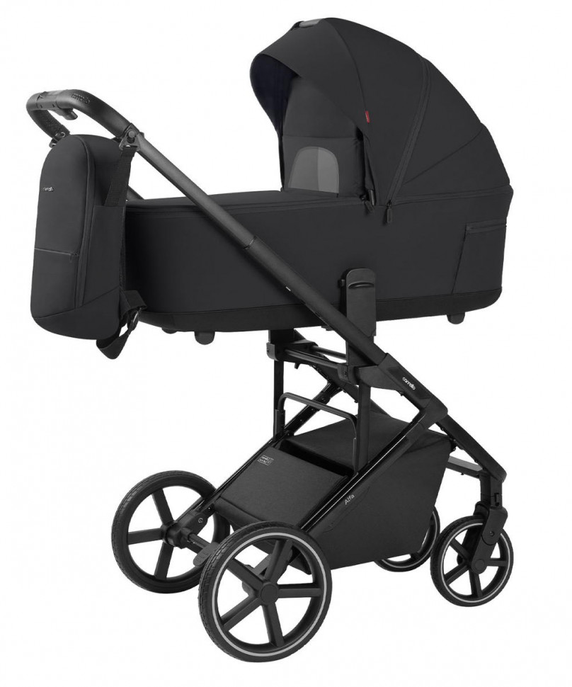 Коляска 2 в 1 Carrello Alfa 2025 CRL-6522 Rock Black