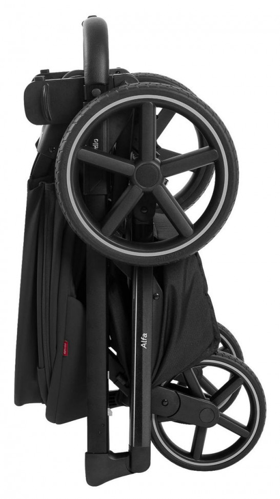Коляска 2 в 1 Carrello Alfa 2025 CRL-6522 Rock Black