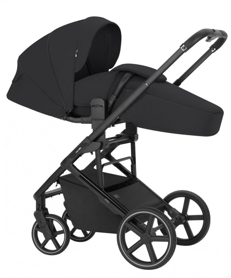 Коляска 2 в 1 Carrello Alfa 2025 CRL-6522 Rock Black