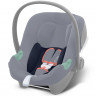 Коляска 3 в 1 Cybex Priam IV Chrome Brown complete и автокресло Aton B2 i-Size Bay Blue Leaf Green