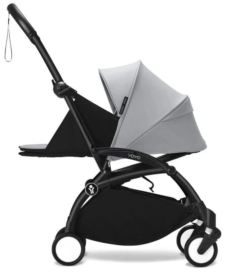 Коляска для новорожденных Stokke YOYO3 Newborn Pack 0+ рама чёрная Black Stone Коляска для новорожденных Stokke YOYO3 Newborn Pack 0+ рама чёрная Black Stone