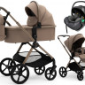 Коляска Agex Life 3 в 1 матовая рама с автокреслом i-Safe Black ALB620 Taupe Beige (Бежевый) Коляска Agex Life 3 в 1 матовая рама с автокреслом i-Safe Black ALB620 Taupe Beige (Бежевый)