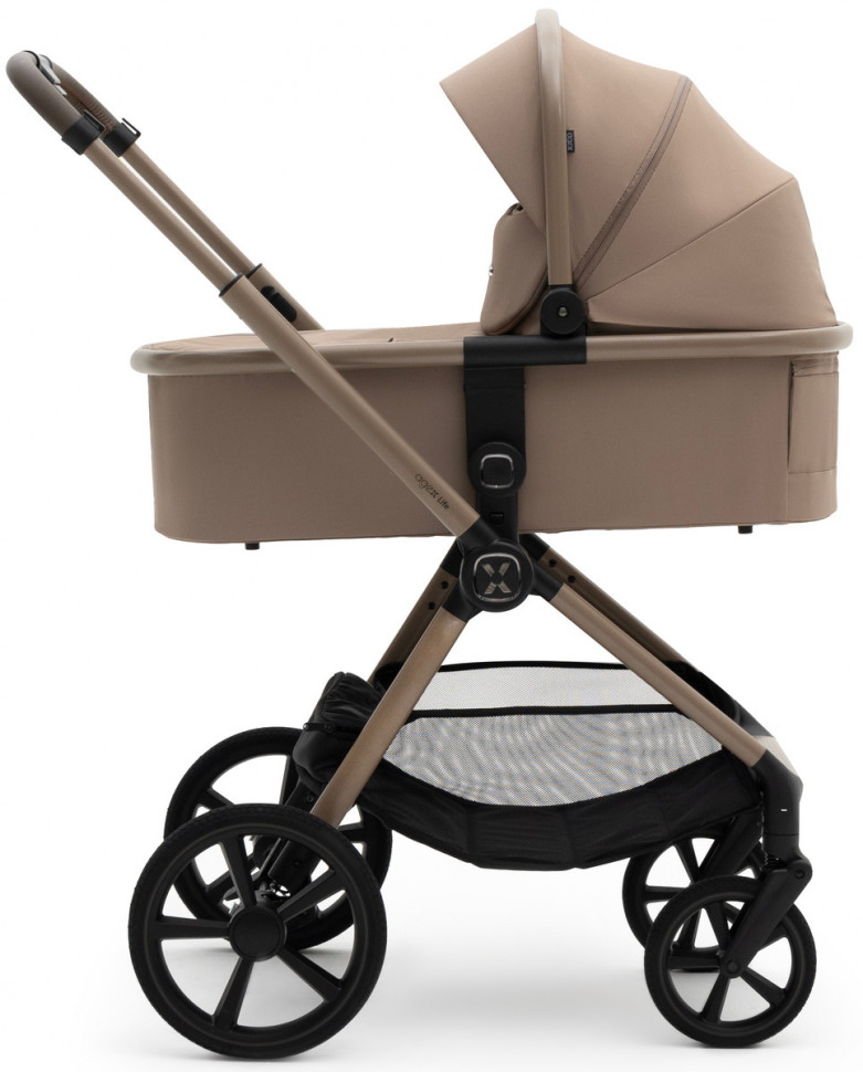 Коляска Agex Life 3 в 1 матовая рама с автокреслом i-Safe Black ALB620 Taupe Beige (Бежевый) Коляска Agex Life 3 в 1 матовая рама с автокреслом i-Safe Black ALB620 Taupe Beige (Бежевый)
