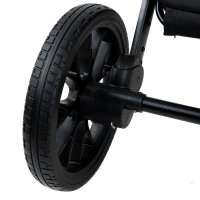 Детская коляска Pituso Mayla Plus 2 в 1 Black/Graphite