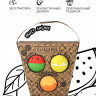 Набор тактильных мини-мячиков Oli&Carol Veggie Salad Baby Sensory Balls L-BABY-BALL-FRUITS Фруктовый салат