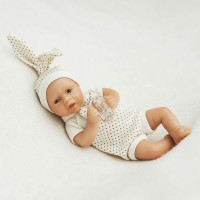 Кукла из силикона Magic Manufactory коллекция Magic baby 19 см мальчик,бежевый