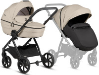 Детская коляска Tutis Uno 6 Plus Essential collection 4 в 1 с автокреслом Beno Beige и базой 1602180 Beige