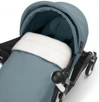 Коляска для новорожденных Stokke YOYO3 Newborn Pack 0+ рама чёрная Black Aqua