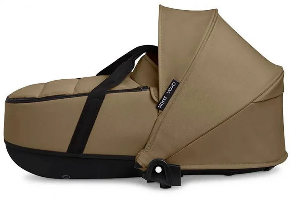 Коляска для новорожденных Stokke YOYO3 Newborn Shell 0+ рама чёрная Black Toffee Коляска для новорожденных Stokke YOYO3 Newborn Shell 0+ рама чёрная Black Toffee