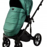 Детская коляска Adamex Lumi Air Deluxe 3 в 1 L-SM01 (ИЗУМРУД. ПЕРЛ 100% КОЖА)