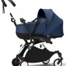 Коляска для новорожденных Stokke YOYO3 Newborn Shell 0+ рама белая White Navy Blue