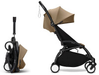 Коляска Stokke YOYO3 Newborn Pack рама чёрная Black 2 в 1 Toffee