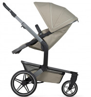 Детская коляска 4 в 1 Joolz Day 5 и автокресло Britax Roemer Baby-Safe Pro Style Mineral Grey и база Vario Base 5Z Sage Green