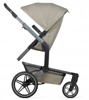 Детская коляска 4 в 1 Joolz Day 5 и автокресло Britax Roemer Baby-Safe Pro Style Mineral Grey и база Vario Base 5Z Sage Green