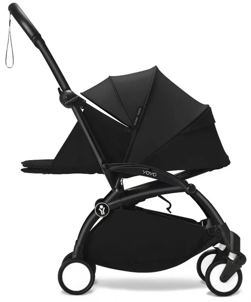 Коляска для новорожденных Stokke YOYO3 Newborn Pack 0+ рама чёрная Black Black Коляска для новорожденных Stokke YOYO3 Newborn Pack 0+ рама чёрная Black Black