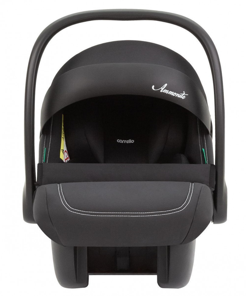 Коляска Carrello Alfa CRL-6522 2025 Ammonite AY329 Pro Absolute Black с базой Isofix 4 в 1 Honey Beige