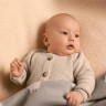 Плед детский Loomknits Animal Sheeps W164 серый